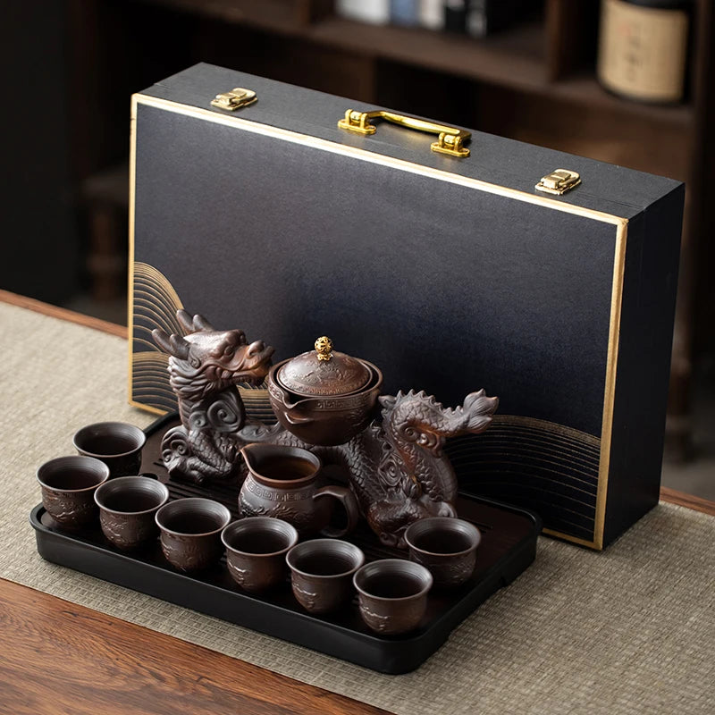 Grand Dragon Tea Set