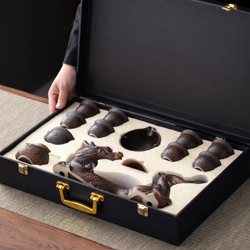 Grand Dragon Tea Set