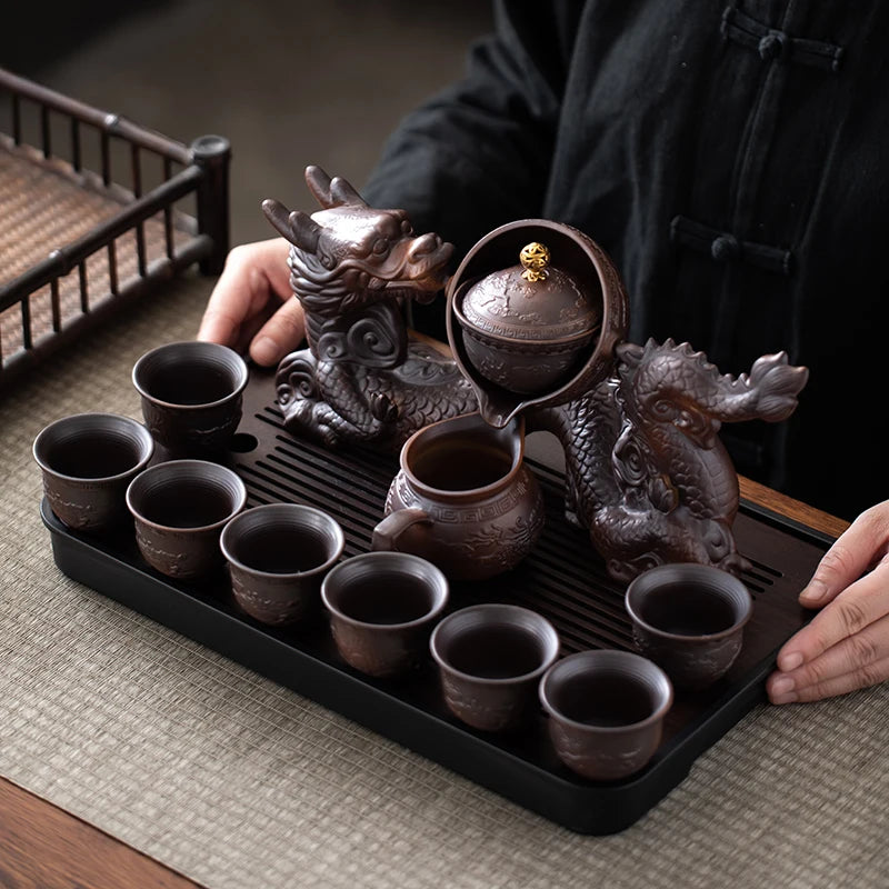 Grand Dragon Tea Set