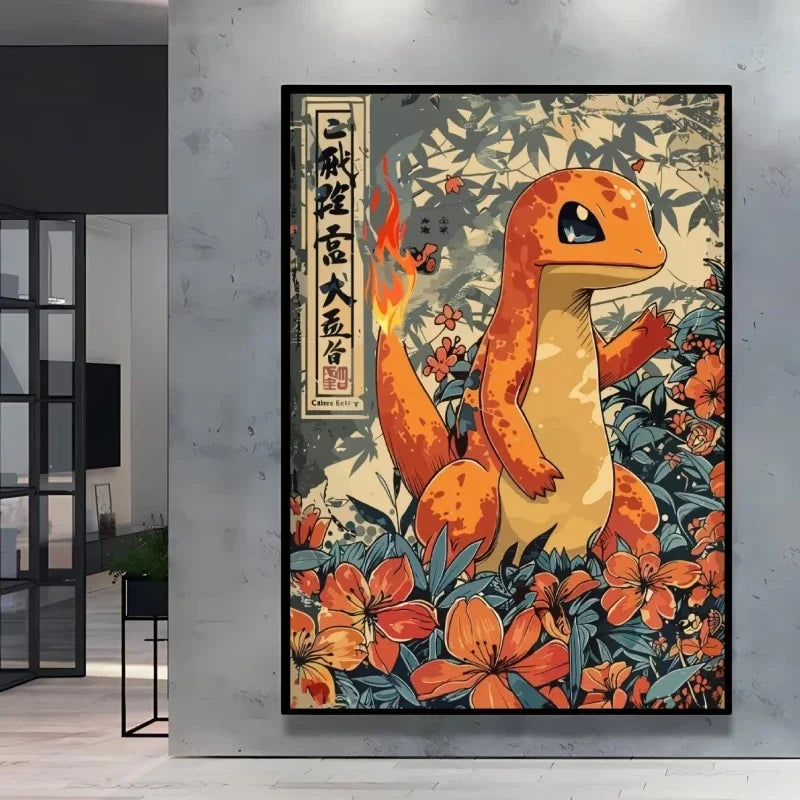 Artistic Pokémon Canvas Posters