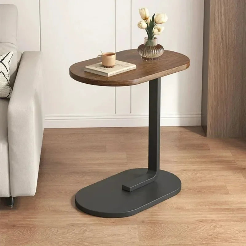 Minimalist C-Shaped Table