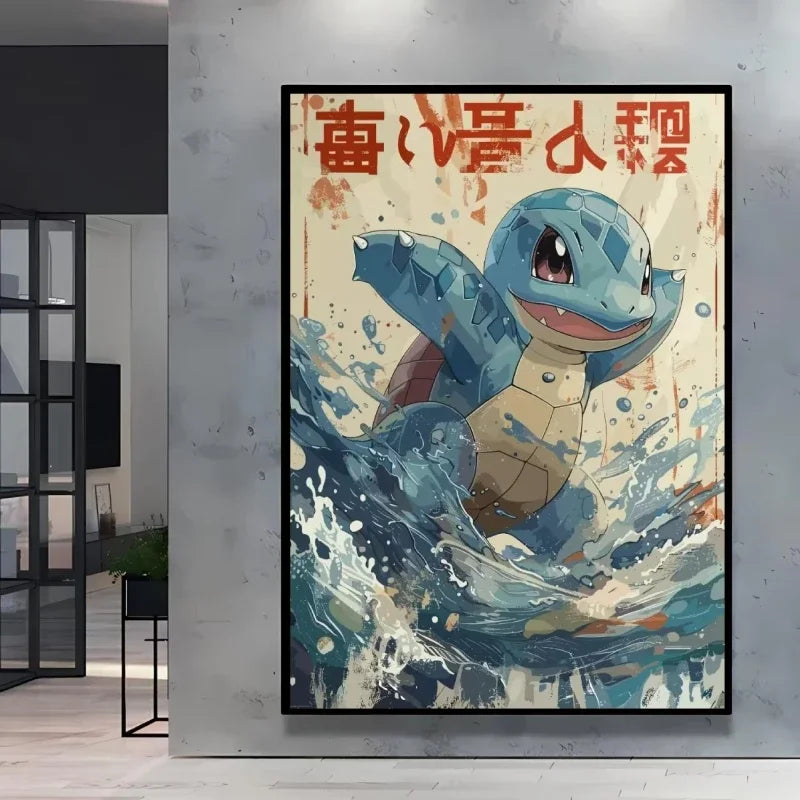 Artistic Pokémon Canvas Posters