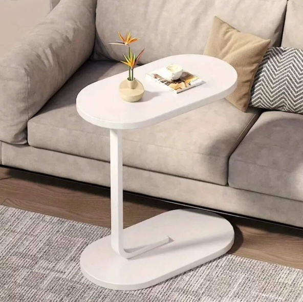 Minimalist C-Shaped Table