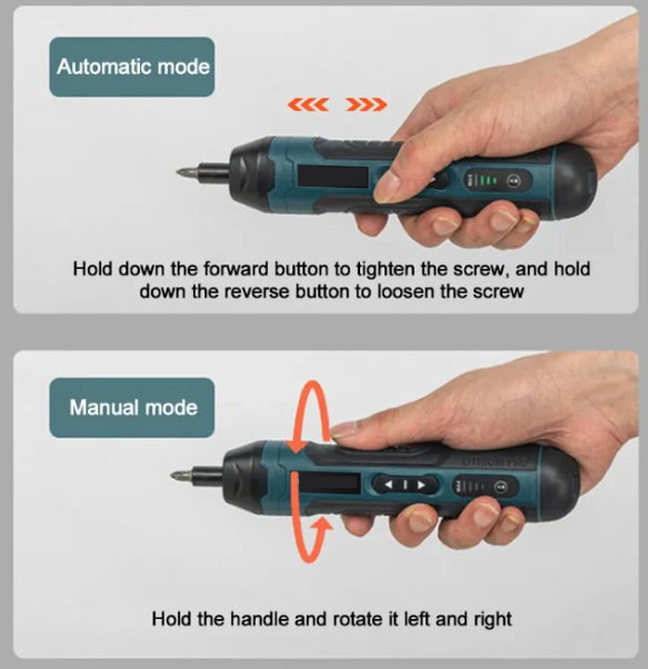 Versatile Electric Screwdriver Set