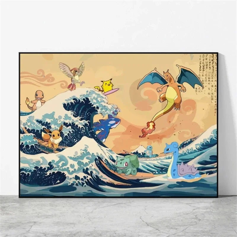 Artistic Pokémon Canvas Posters