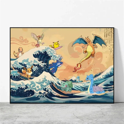 Artistic Pokémon Canvas Posters