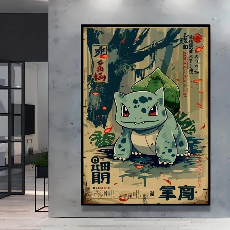 Artistic Pokémon Canvas Posters