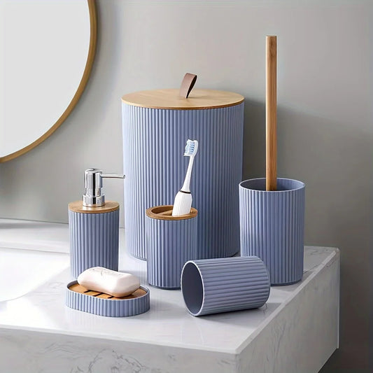 Matching 6 Piece Bathroom Set