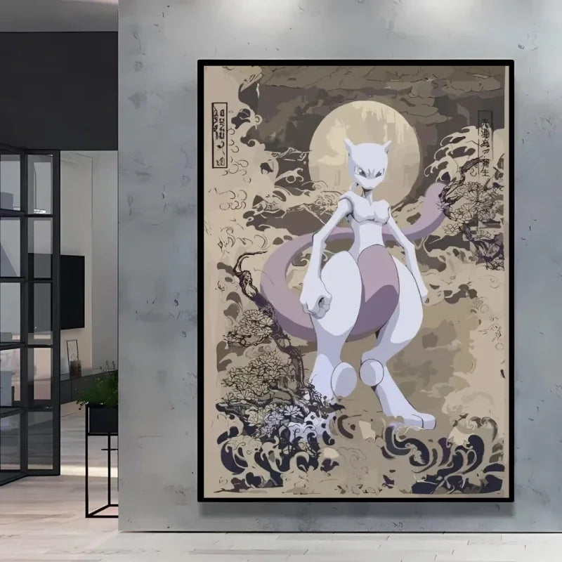 Artistic Pokémon Canvas Posters