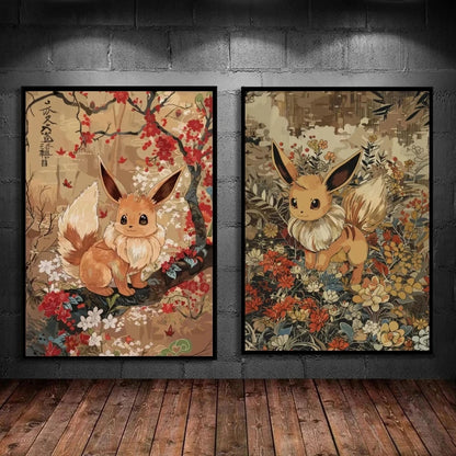 Artistic Pokémon Canvas Posters