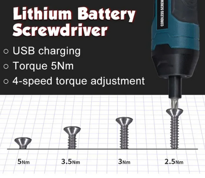 Versatile Electric Screwdriver Set