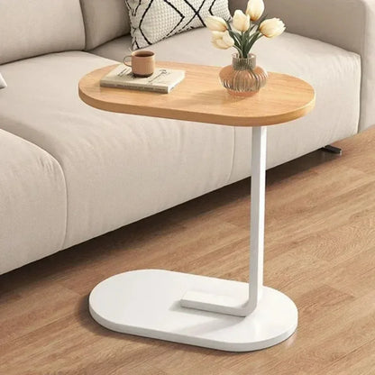 Minimalist C-Shaped Table