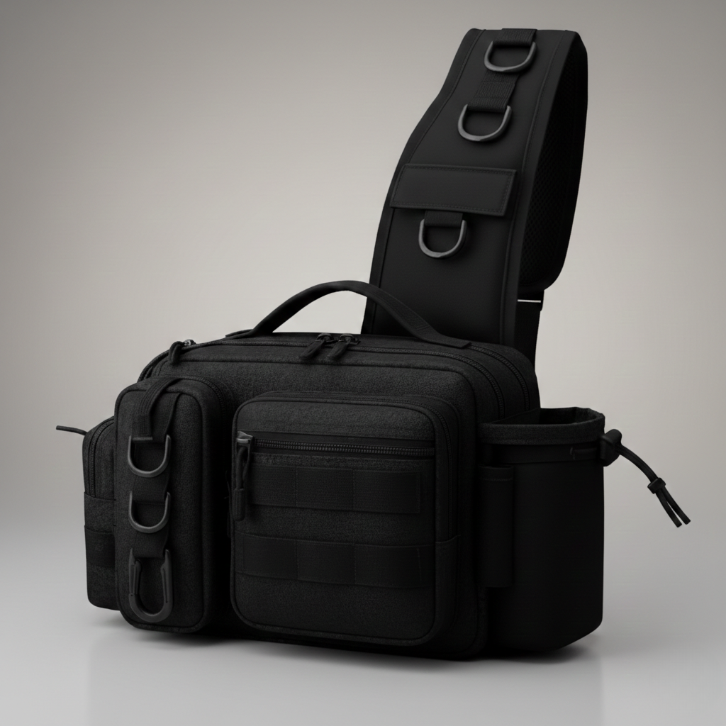 Hands Free Utility Fishing Bag